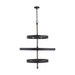 Capital Lighting C430703RI Rustic Iron Large Foyer Chandelier