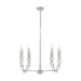 Capital Lighting C431481WW Winter White Mid Sized Chandelier