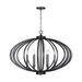 Capital Lighting C433661MG Midnight Grey Large Foyer Chandelier