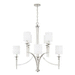 Capital Lighting C442681PN701 Polished Nickel Large Foyer Chandelier