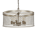 Capital Lighting C4886SZ Silver and Bronze Entrance / Foyer Pendant