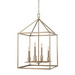 Capital Lighting C527541AD Aged Brass Entrance / Foyer Pendant