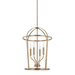 Capital Lighting C528541AD Aged Brass Entrance / Foyer Pendant