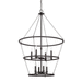 Capital Lighting C528781BI Black Iron Entrance / Foyer Pendant