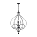 Capital Lighting C531641MB Matte Black Entrance / Foyer Pendant