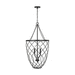 Capital Lighting C531642MB Matte Black Entrance / Foyer Pendant