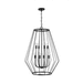 Capital Lighting C538881MB Matte Black Entrance / Foyer Pendant