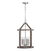 Capital Lighting C540141GN Grey Wash / Matte Nickel Entrance / Foyer Pendant