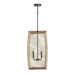 Capital Lighting C540341YG Grey Wash / Iron Silk Entrance / Foyer Pendant