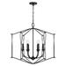 Capital Lighting C541661BI Black Iron Entrance / Foyer Pendant