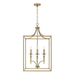 Capital Lighting C542641AD Aged Brass Entrance / Foyer Pendant