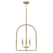 Capital Lighting C548841AD Aged Brass Entrance / Foyer Pendant