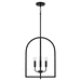 Capital Lighting C548841MB Matte Black Entrance / Foyer Pendant