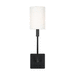 Capital Lighting C633011MB Matte Black 1 Bulb Wall Sconce