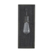 Capital Lighting C635812CI Carbon Grey / Iron 1 Bulb Wall Sconce