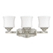 Capital Lighting C8553AS299 Antique Silver 3 Bulb Bathroom Light