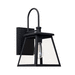 Capital Lighting C926811BK Black Outdoor Entrance Wall Light