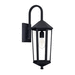 Capital Lighting C926911BK Black Outdoor Entrance Wall Light