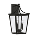 Capital Lighting C947931BK Black Outdoor Entrance Wall Light