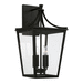 Capital Lighting C947941BK Black Outdoor Entrance Wall Light