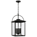 Capital Lighting C948042BK Black Outdoor Hanging Lantern