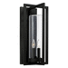 Capital Lighting C948221BK Black Outdoor Entrance Wall Light