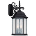 Capital Lighting C9834BK Black Outdoor Entrance Wall Light