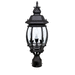 Capital Lighting C9865BK Black Post Light