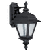 Capital Lighting C9961BK Black Outdoor Entrance Wall Light