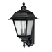 Capital Lighting C9963BK Black Outdoor Entrance Wall Light