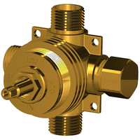  Diverter Valve Rough In Valve - Rough Brass