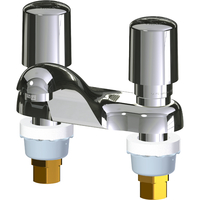  Commercial Faucets Self Closing / Metering Bathroom Faucet - Polish Chrome Plated