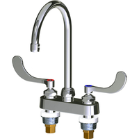 Commercial Faucet Commercial Deckmount Kitchen Faucet - Polish Chrome Plated