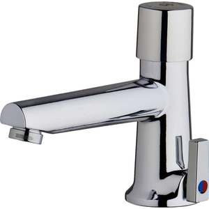 C3522E2805ABCP Self Closing / Metering Bathroom Faucet - Polished Chrome