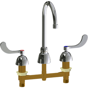 C786G6AE36XK317AB Commercial Faucet Commercial Deckmount Kitchen Faucet - Polish Chrome Plated C786G6AE36XK317AB Commercial Faucet Commercial Deckmount Kitchen Faucet - Polish Chrome Plated