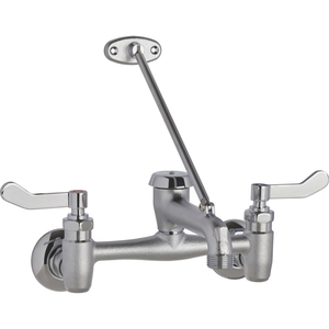CLCMP97RCF Commercial Faucet Service Sink Faucet Service Sink Faucet - Rough Chrome Finish CLCMP97RCF Commercial Faucet Service Sink Faucet Service Sink Faucet - Rough Chrome Finish