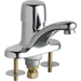 Chicago Faucets C3400ABCP Chrome Self Closing / Metering Bathroom Sink Faucet