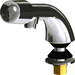 Chicago Faucets C807E12765PAB Polish Chrome Plated Self Closing / Metering Bathroom Sink Faucet