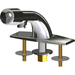 Chicago Faucets C857E12765PSHABCP Polish Chrome Plated Self Closing / Metering Bathroom Sink Faucet