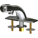 Chicago Faucets C857E12V765PSHAB Polish Chrome Plated Self Closing / Metering Bathroom Sink Faucet