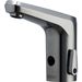 Chicago Faucets CE80A11D17ABCPT Polished Chrome Electronic Bathroom Sink Faucet
