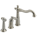 Delta Faucet D155SSDST Brilliance Stainless Single Handle Kitchen Faucet