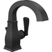 Delta Faucet D15718LFBL Matte Black Single Hole Bathroom Sink Faucet
