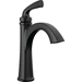 Delta Faucet D15864LFBL Matte Black Single Hole Bathroom Sink Faucet