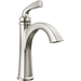 Delta Faucet D15864LFSP Spotshield Brushed Nickel Single Hole Bathroom Sink Faucet