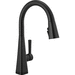 Delta Faucet D19802TLZBLDST Matte Black Single Handle Kitchen Faucet