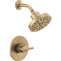  Nicoli Shower Faucet Trim Trim Kit - Champagne Bronze