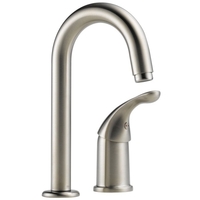  Classic 4"-Centerset Bar Faucet - Brilliance Stainless