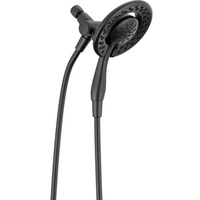  In2Ition  Hand Held Shower - Shower Arm Mount Shower Accessory - Matte Black