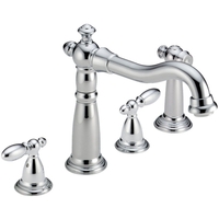  Victorian Two-Handle Kitchen Faucet - Chrome
